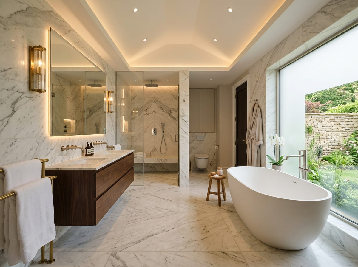 Custom Bathroom Renovation in Pattonville